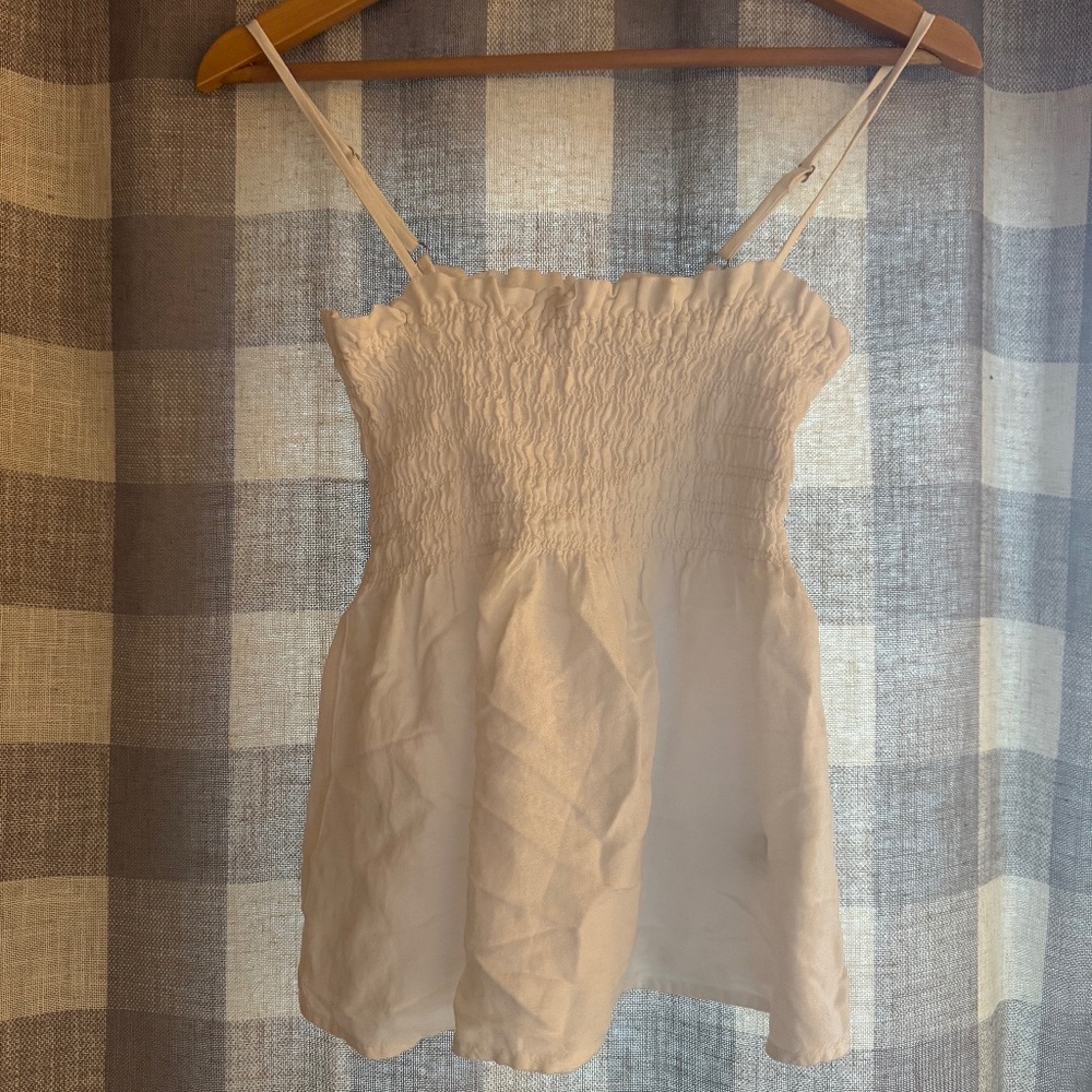 White Cloth & Stone Tank Top